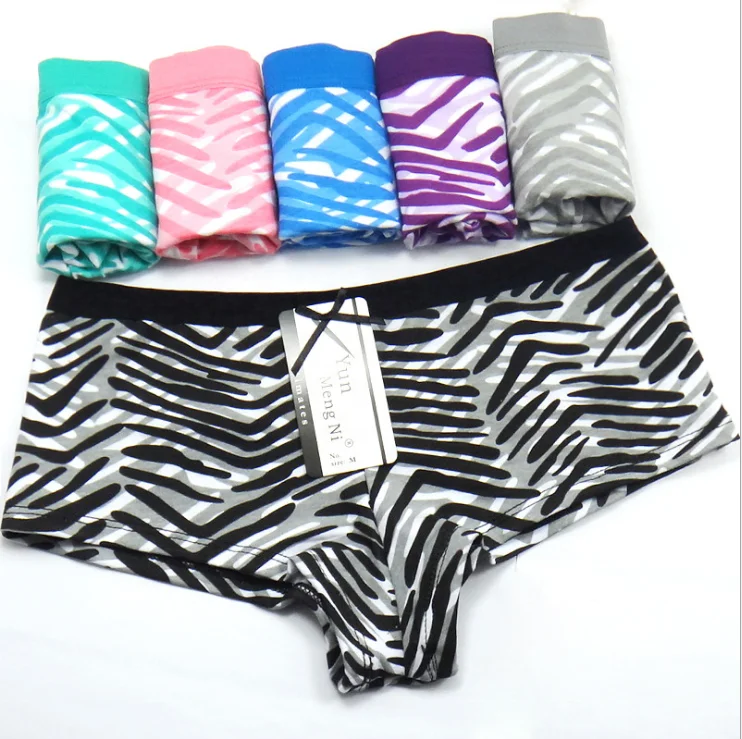 6-Pack Women's Ladies Sexy Cotton Boy Shorts Briefs Panties Underwear