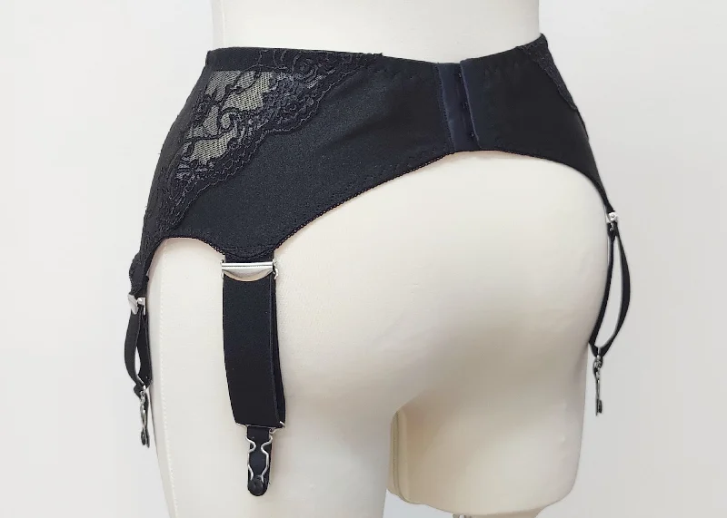 Extra wide straps LILIANE Garter Belt