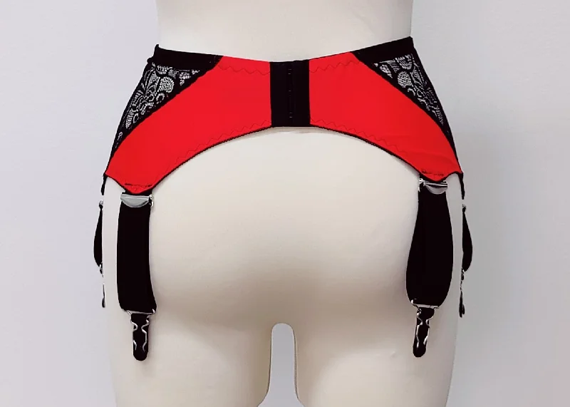 Extra wide straps LILIANE Garter Belt