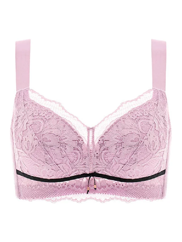 Lace Breathable Wireless Minimizer Bras