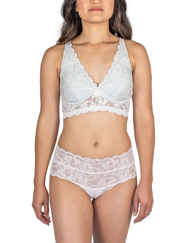 Vela Wireless Bra S, White / Mist