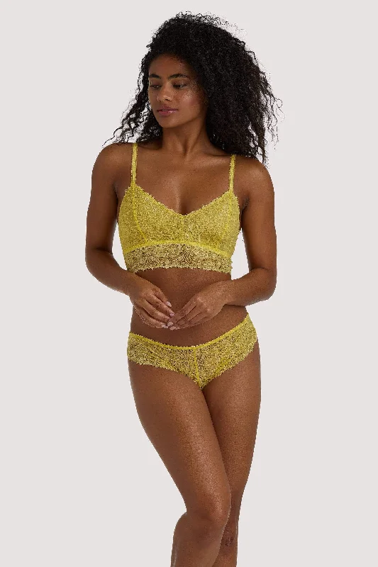 Ariana Yellow Everyday Bralette