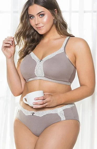 Mauve Grey / 34 / DDD