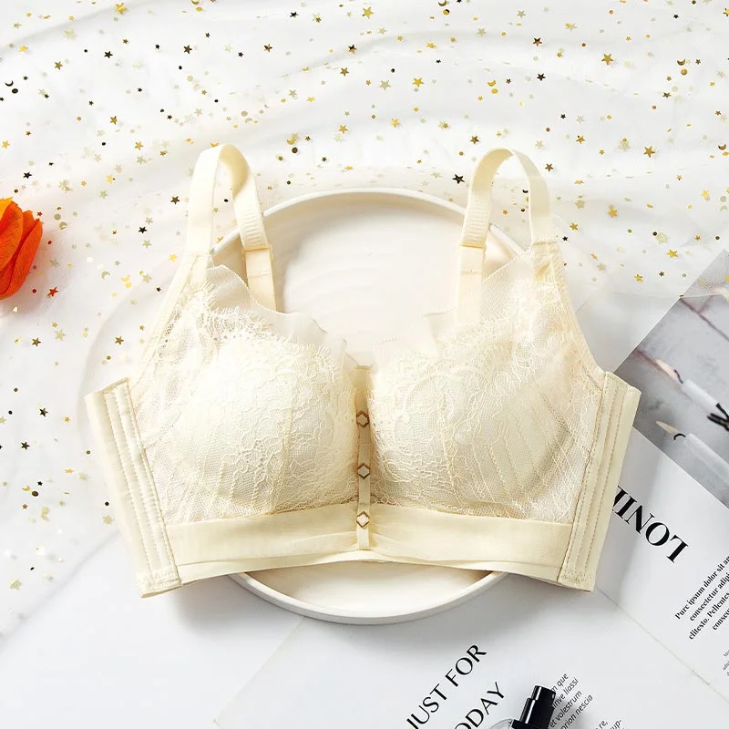 100% Silk Lace Bra