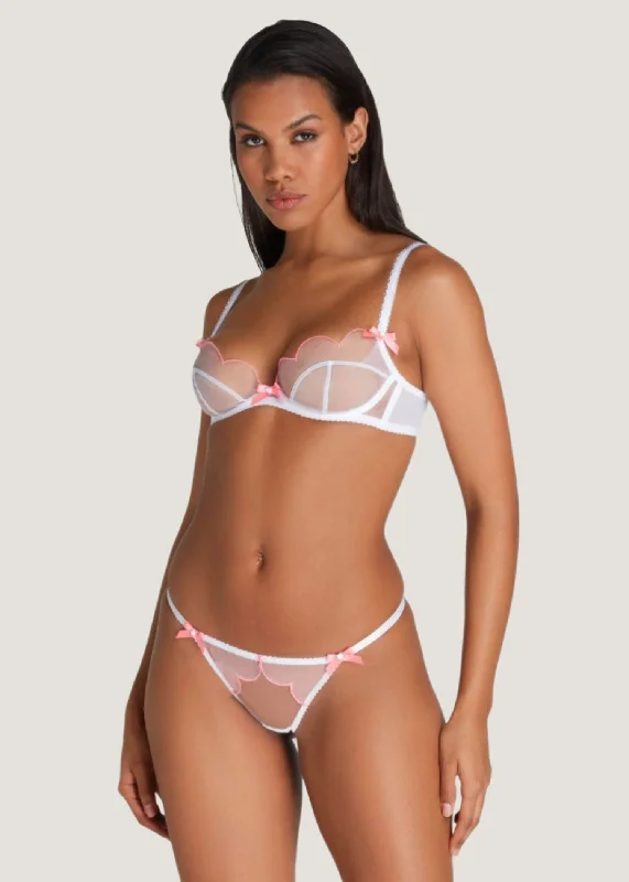 Lorna Thong (White / Pink)