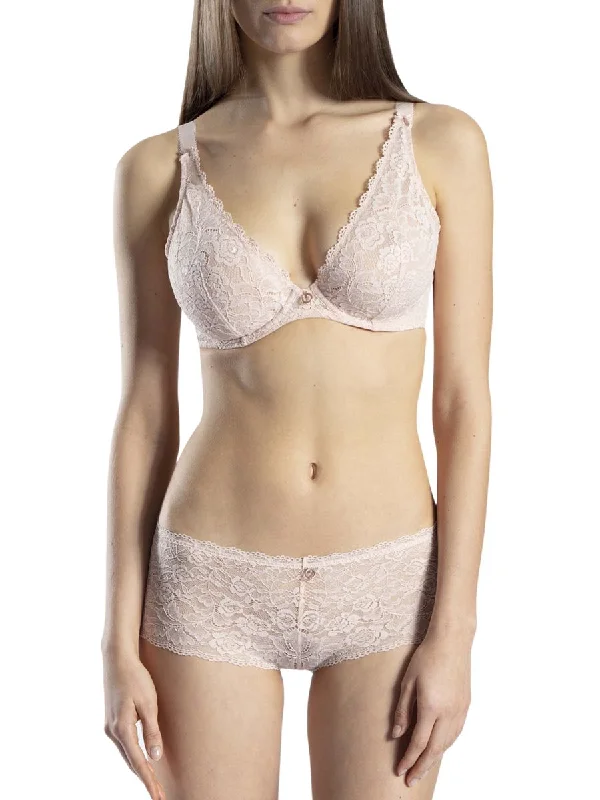 Rosessence Comfort Triangle Plunge Bra - Nete