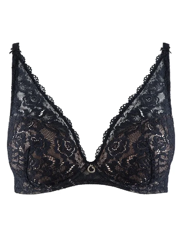 Rosessence Plunge Bra - Noir