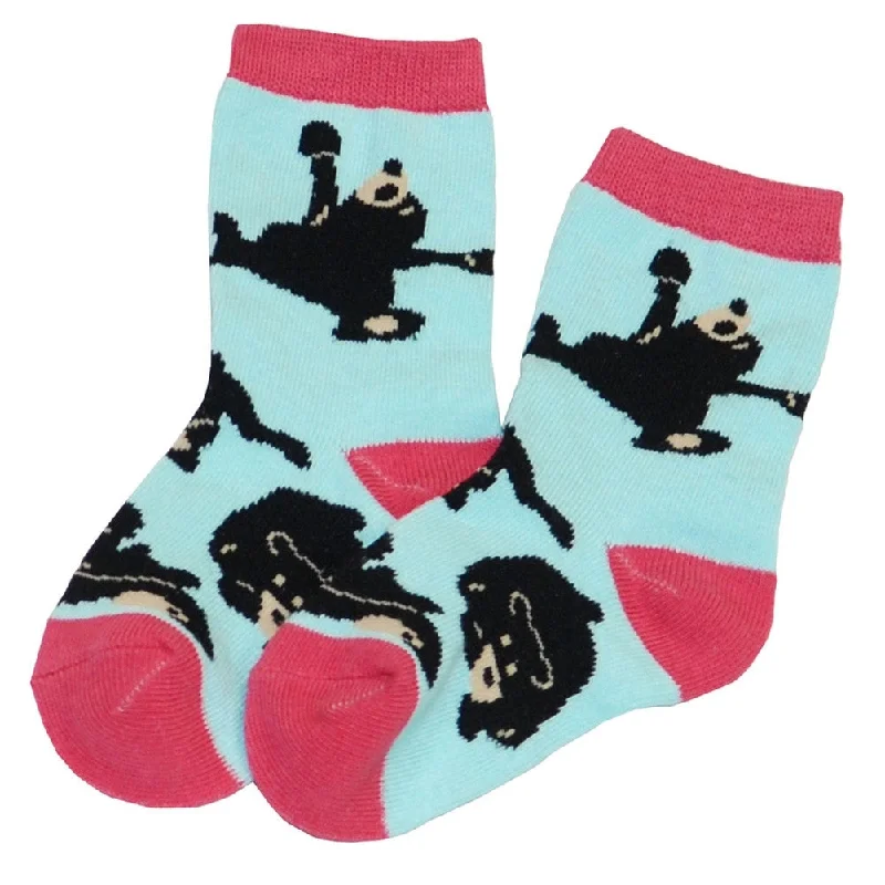 Bear Bearly Awake Kid's Socks