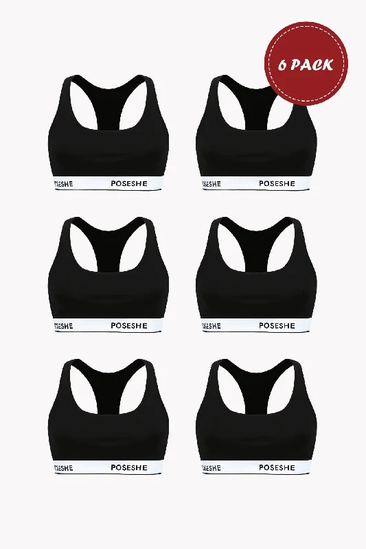 Body Liberator Bralettes 6-Pack