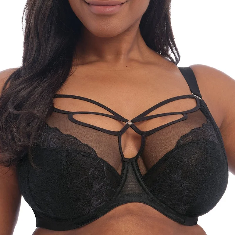 Brianna Underwire Plunge Bra - EL8080 - Black