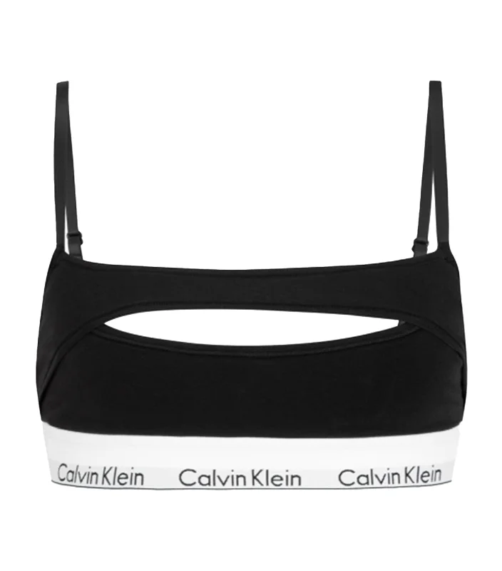 Lightly Lined Bralette Black