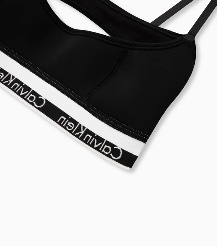 Lightly Lined Bralette Black