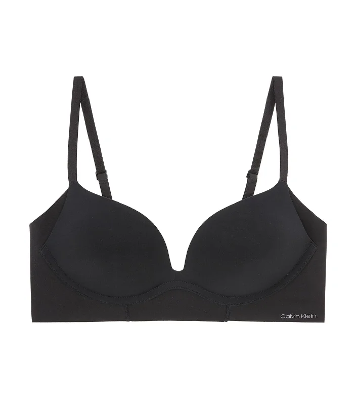 Underwear Push Up Plunge Black