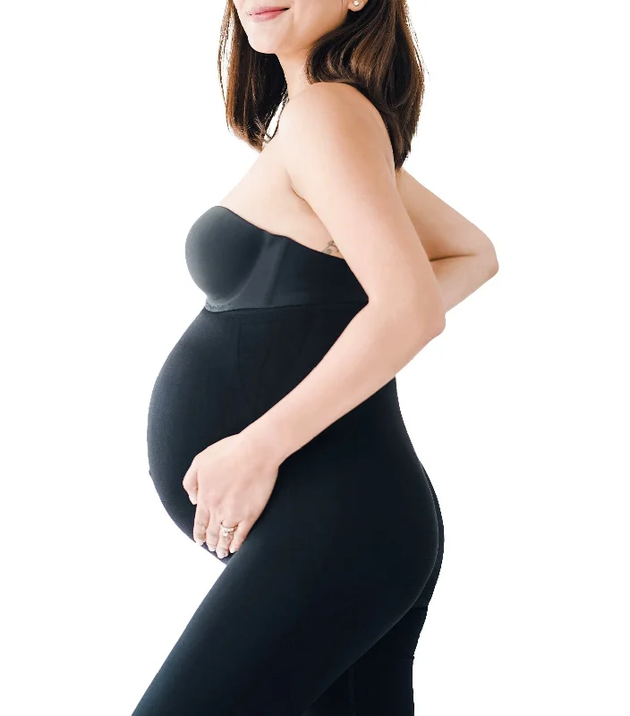 Maternity Lift and Support Leggings - Black