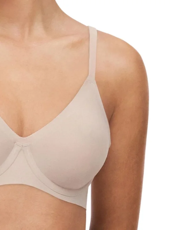 SoftStretch Plunge Bra - Nude Sand