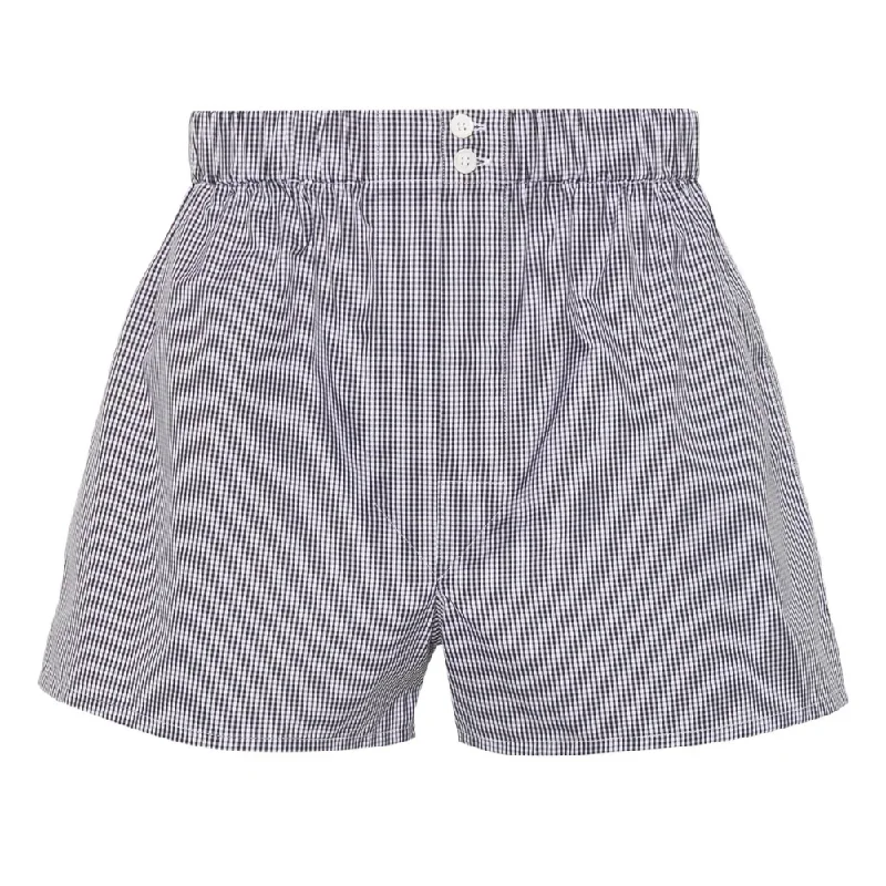 Checked Cotton Boxers