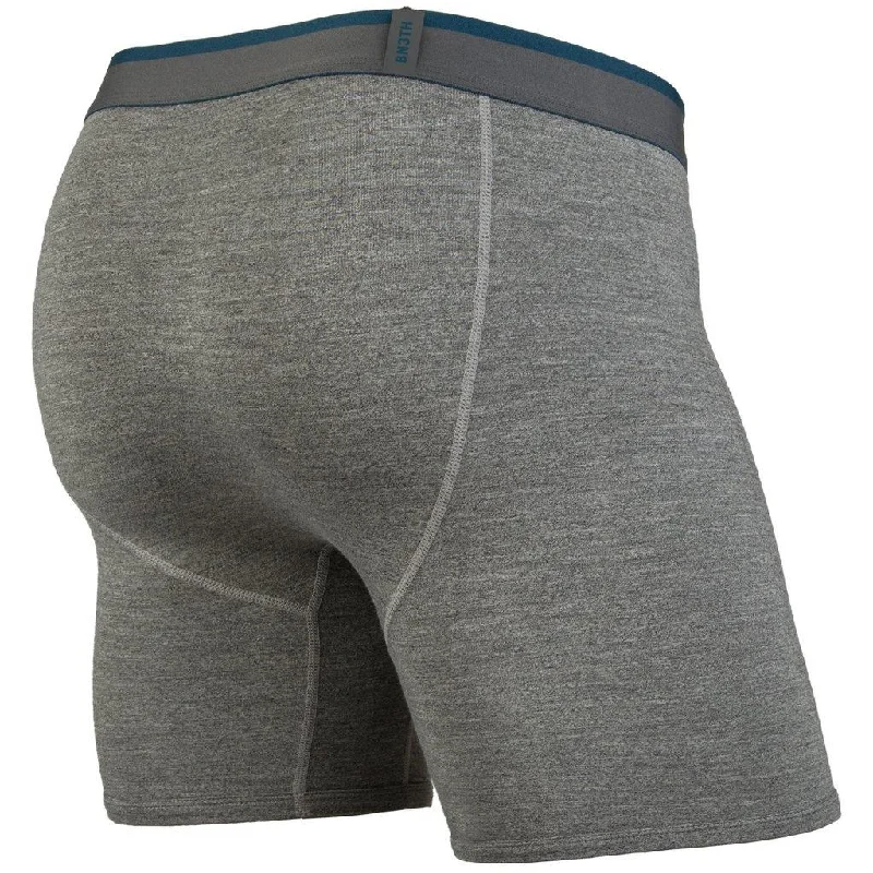 Classic Boxer Brief (Charcoal Heather + Ink)