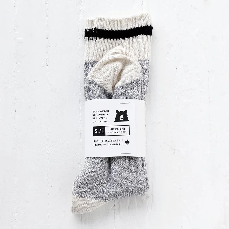 Cotton Camp Socks (Black)