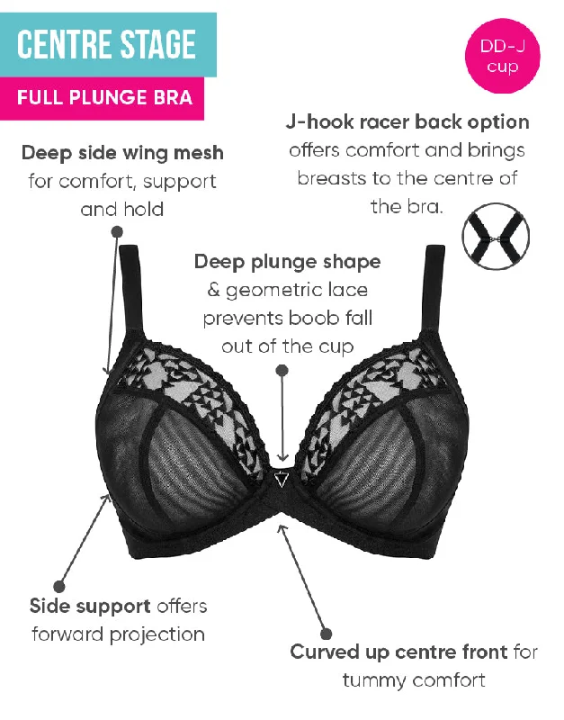 Curvy Kate Centre Stage Full Plunge Side Support Bra Turmeric