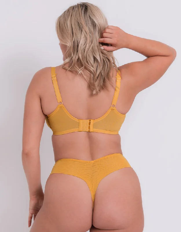 Curvy Kate Centre Stage Full Plunge Side Support Bra Turmeric