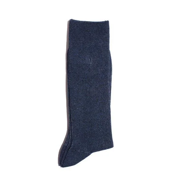 Eight Mid-Calf Sock (Navy)