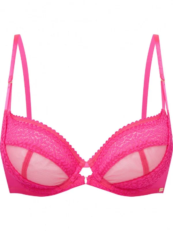 Envy Plunge Bra - Pink Glo