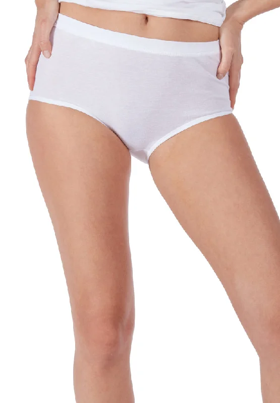 HUBER hautnah - Cotton Fine Rib - Maxi Briefs