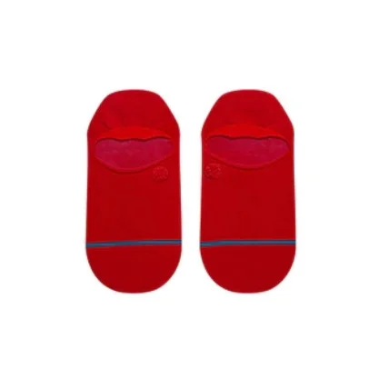 Icon No Show Socks (Red)