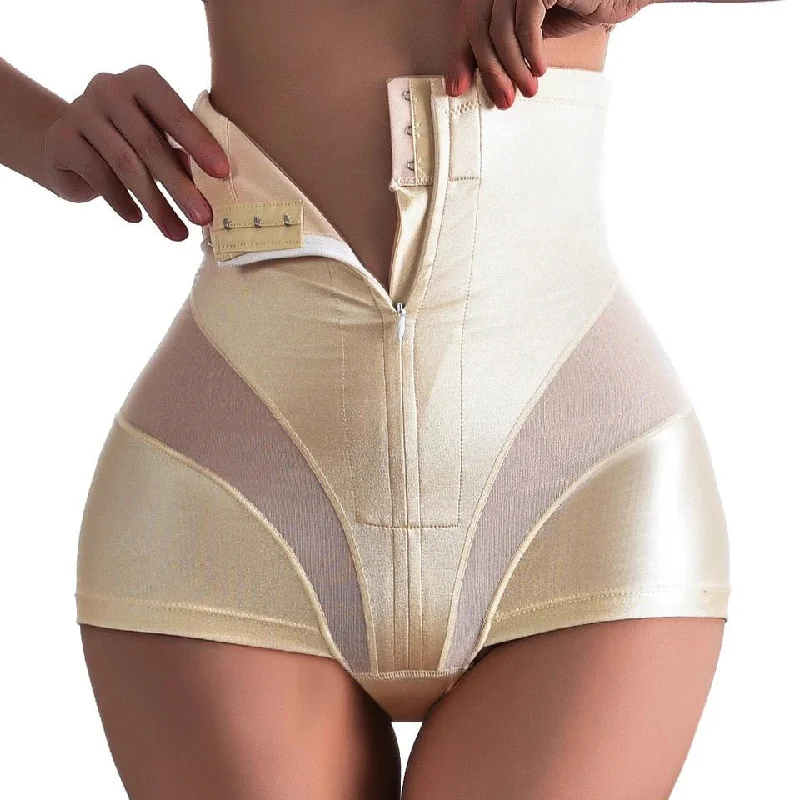 Lainey Tummy & Waist Shaping Panty With Hooks & Zip