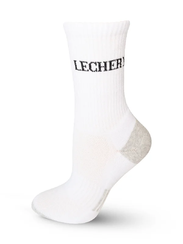 LECHERY® UNISEX SPORTS CREW SOCKS