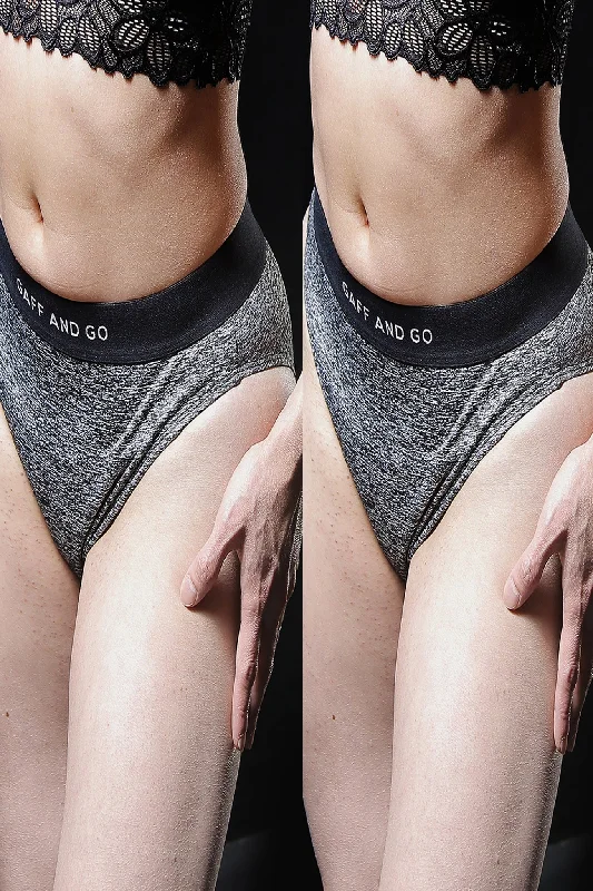 Magic Sports Brief - 2 Pairs Grey