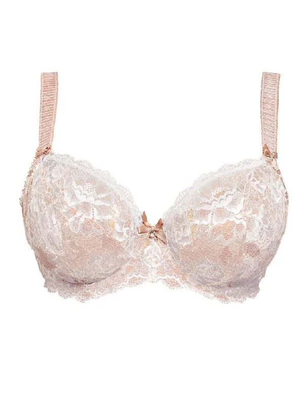 Marianna Side Support Plunge Bra - Latte