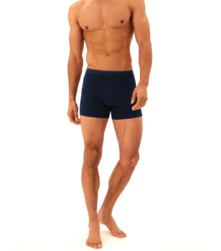 5 Pack Pure Cotton Cool & Fresh™ Trunks Teal Mix