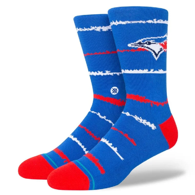 MLB X Stance Chalk Crew Socks (Royal)