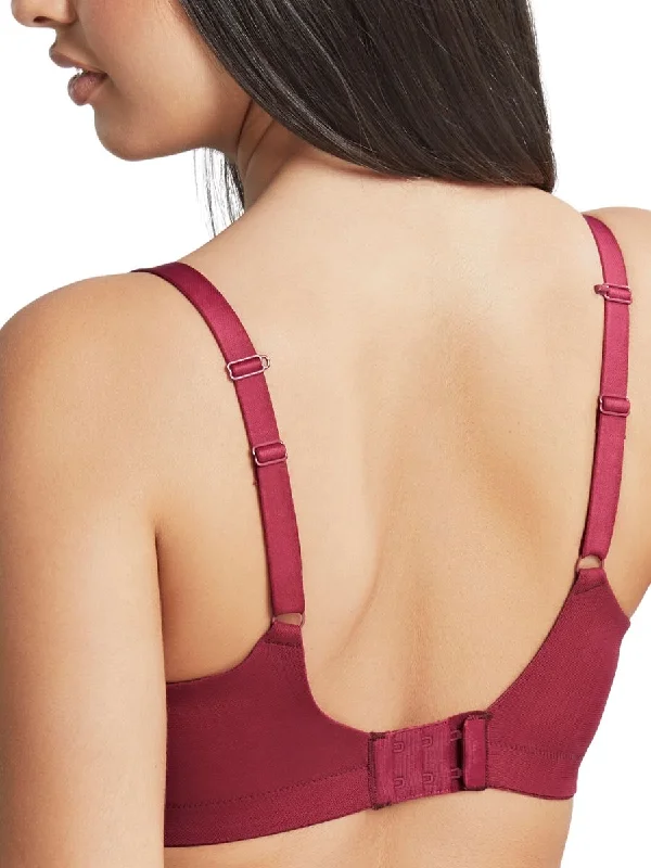 Alexis Plunge Bralette - Berry