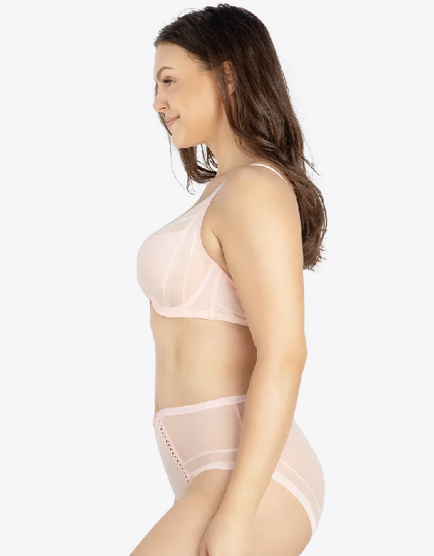 Parfait Shea Plunge Bra Petal Pink