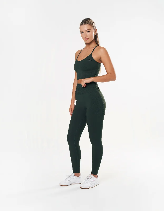 Premium Seamless Strappy Crop - Porsche