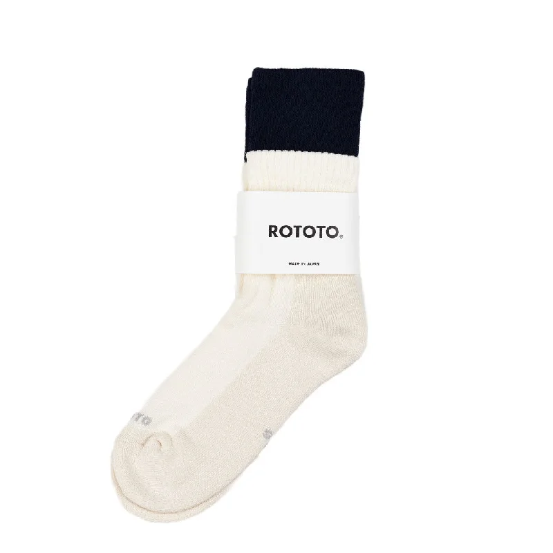 Rototo Top Block Navy / Off White