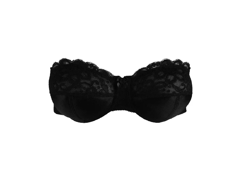 Silhouette Paysanne Strapless Bra (Black)