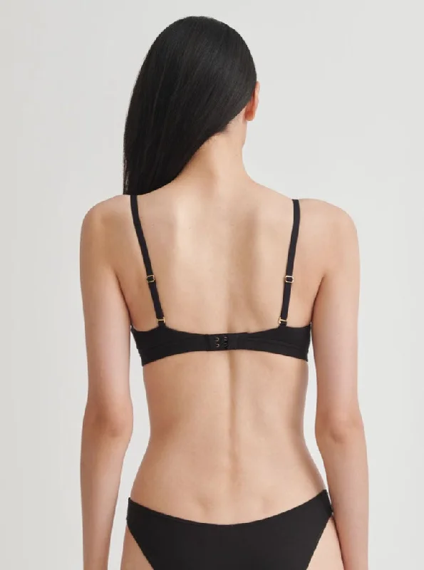 Skin: Georgina Scoop Bralette - Black