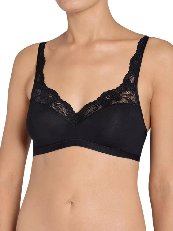 Romance Soft Cup Bralette - Black