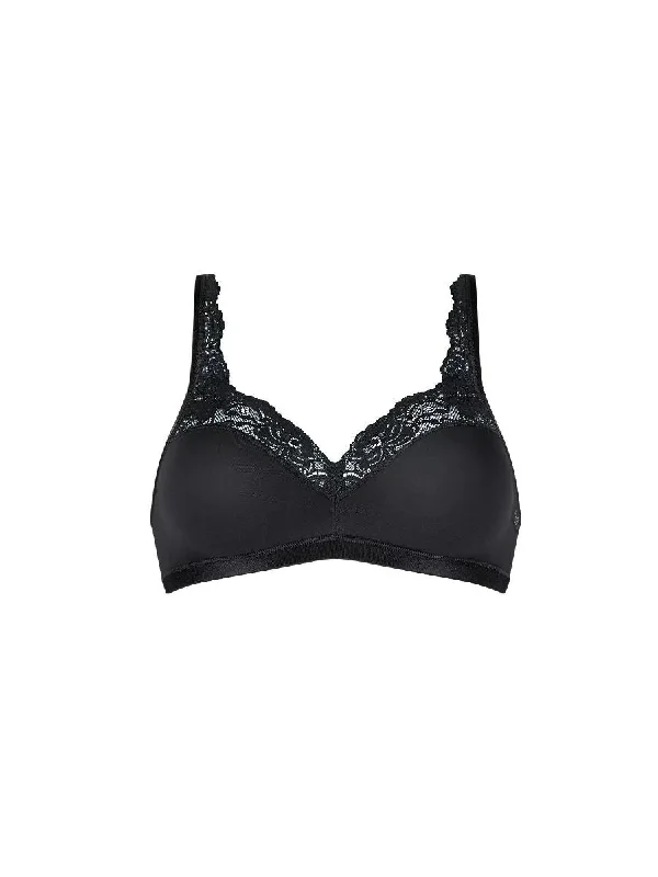 Romance Soft Cup Bralette - Black