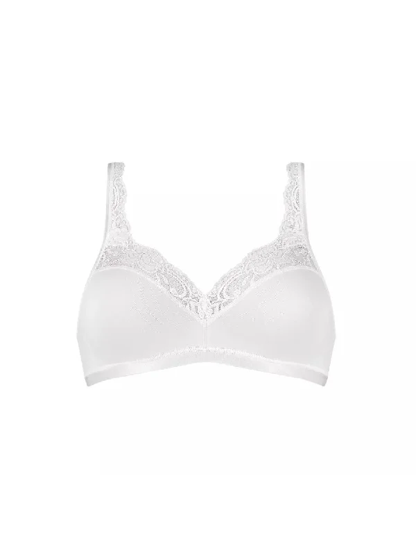 Romance Soft Cup Bralette - White