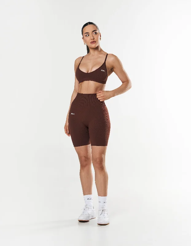 Premium Seamless Bralette - Umber