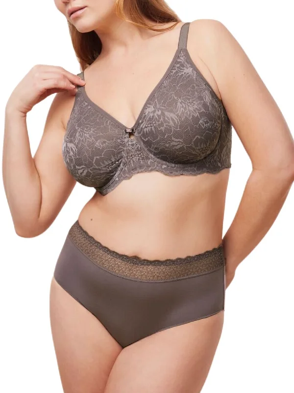 Amourette Charm High Apex Bra - Pigeon Grey