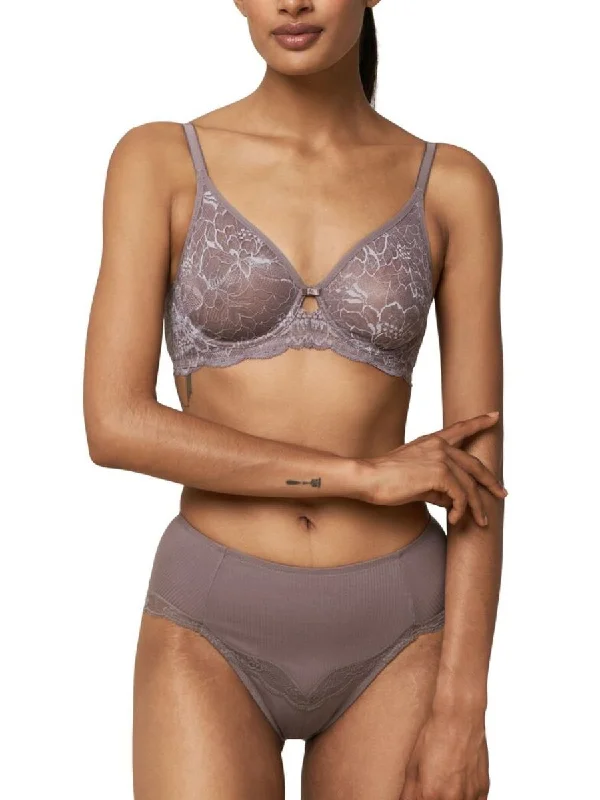 Amourette Charm High Apex Bra - Pigeon Grey