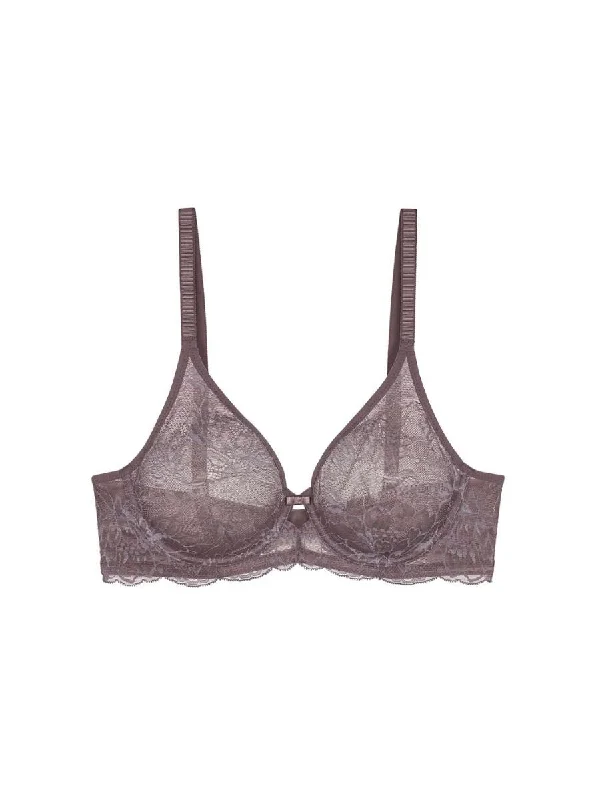 Amourette Charm High Apex Bra - Pigeon Grey