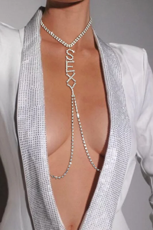 ""SEXY"" Under Bust Body Chain