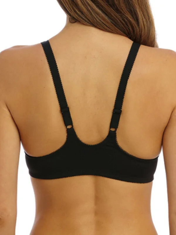 Soft Embrace Front Close Bra - Black