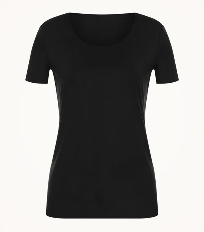 Aurora Pure Top Short Sleeves Black